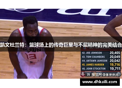 凯文杜兰特：篮球场上的传奇巨星与不屈精神的完美结合